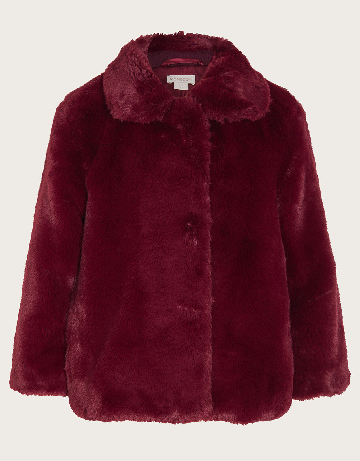 Monsoon fur jacket on sale