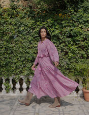 Dilli Grey Nina Floral Blouse, Pink (PINK), large