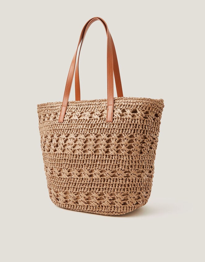 CafePress Keep Calm And Crochet On Tote Bag - Natural Canvas Reusable Shopping Bag