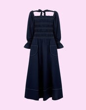 Mirla Beane Teja Dress, Blue (NAVY), large