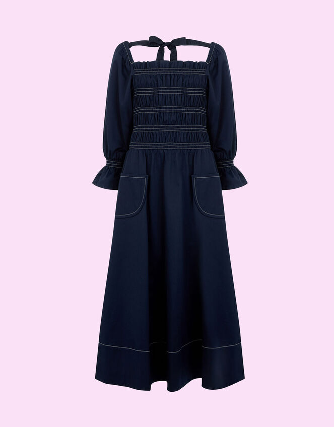 Mirla Beane Teja Dress, Blue (NAVY), large