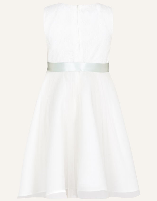 Freya Scuba Bridesmaid Dress, Ivory (IVORY), large