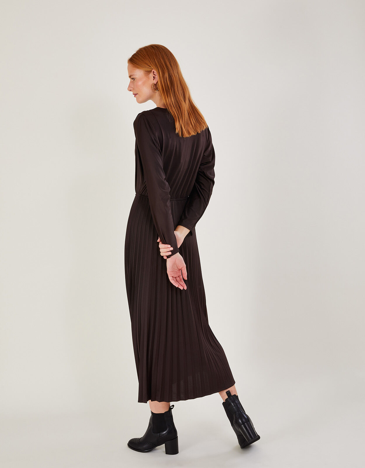 Batwing jersey dress top