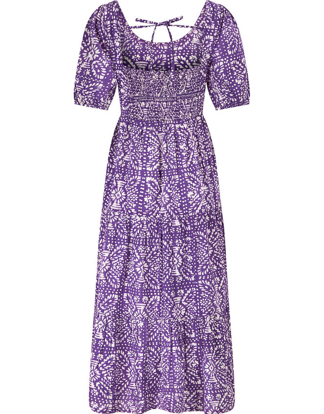 East Stella Print Dress, Purple (PURPLE), large