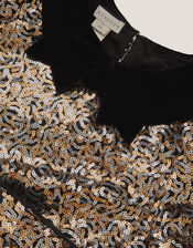 Seraphina Sequin Party Top & Trousers Set, Black (BLACK), large