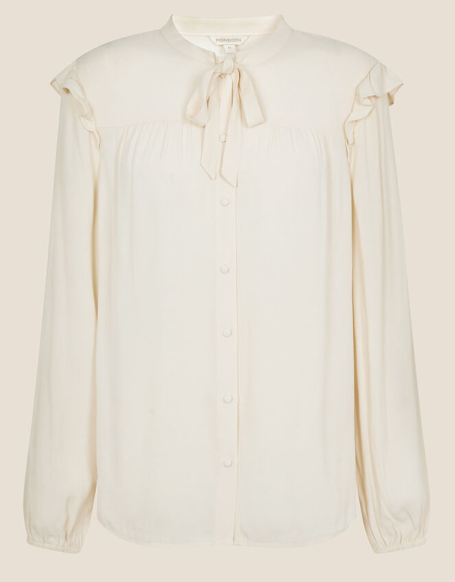 Pussybow Blouse Cream