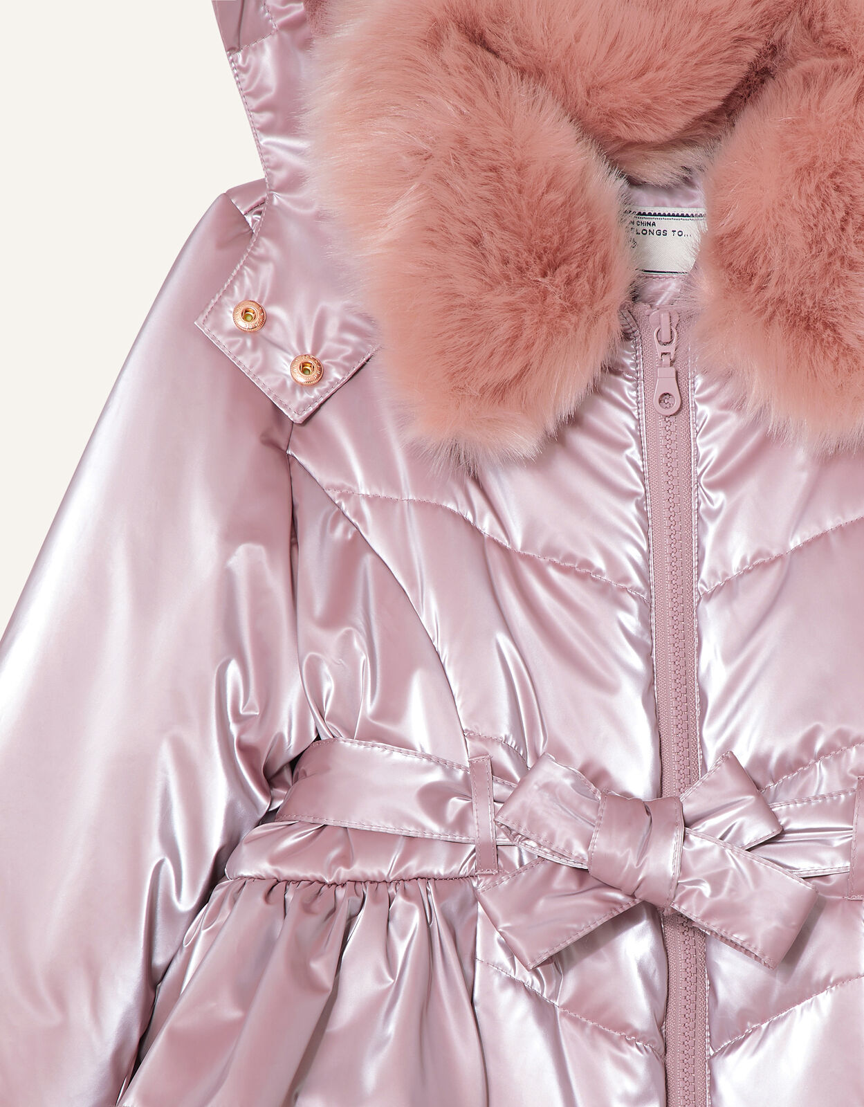 Monsoon girls pink coat new arrivals