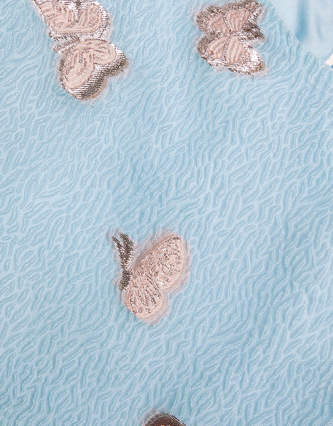 Baby Butterfly Jacquard Set, Blue (BLUE), large
