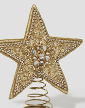 Embellished Star Christmas Tree Topper, , large