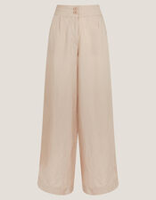 Frida Wide-Leg Trousers, Natural (NATURAL), large