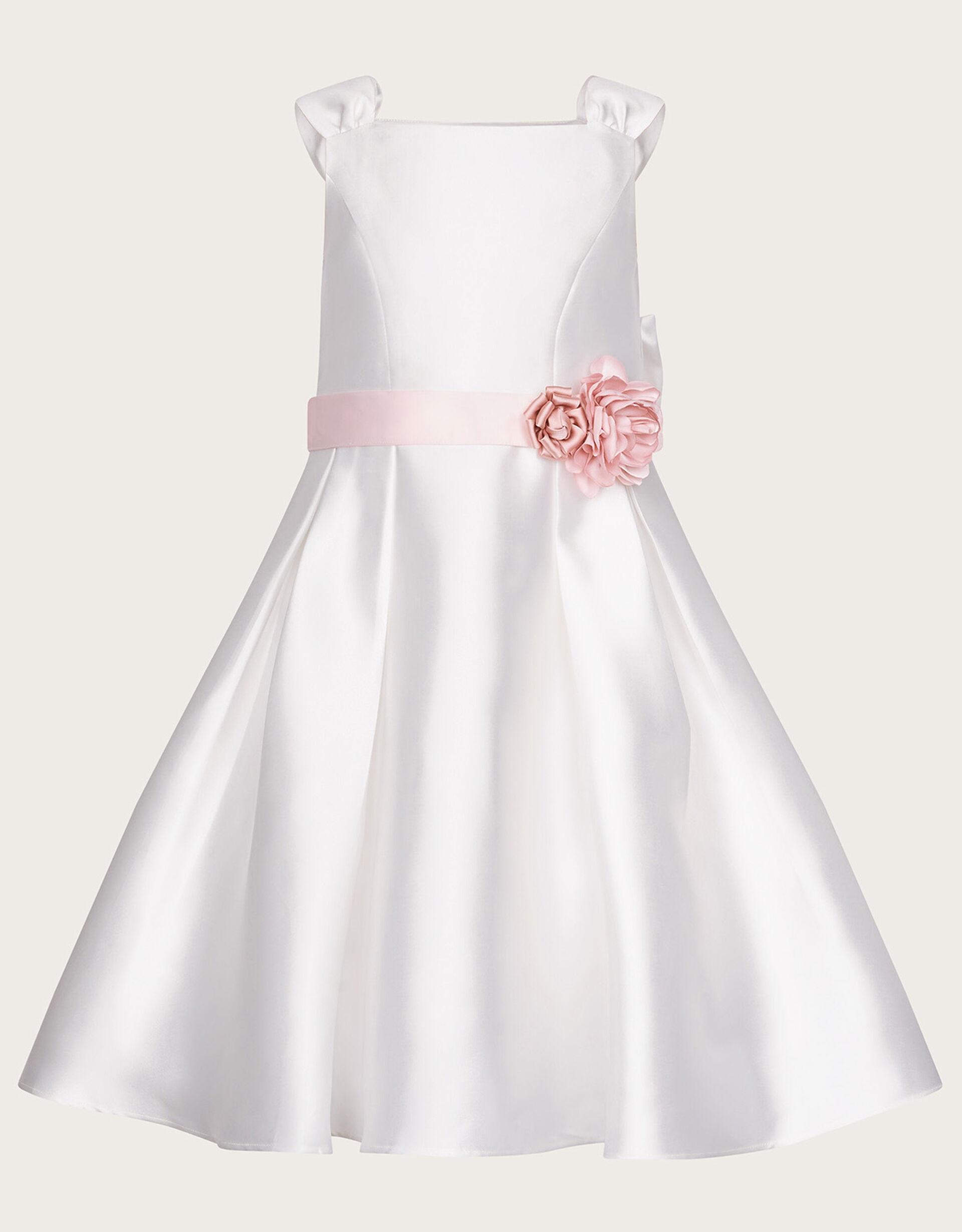 Audrey Duchess Twill Bridesmaid Dress Ivory