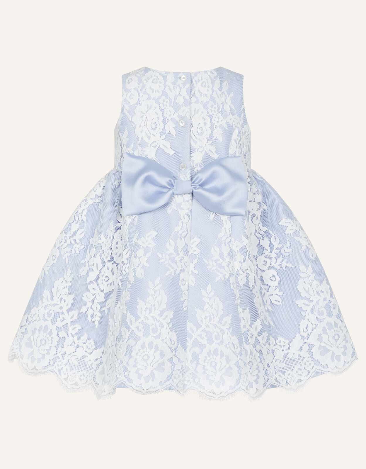 light blue infant dress