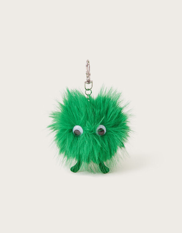 Monster Fluffy Bag Charm, , large