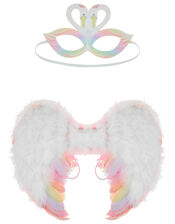 Reversible Flamingo and Swan Dress-Up Set, , large