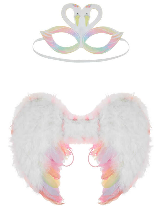 Reversible Flamingo and Swan Dress-Up Set, , large