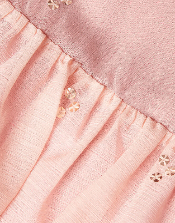 Baby Scatter Sequin Party Dress, Pink (PINK), large