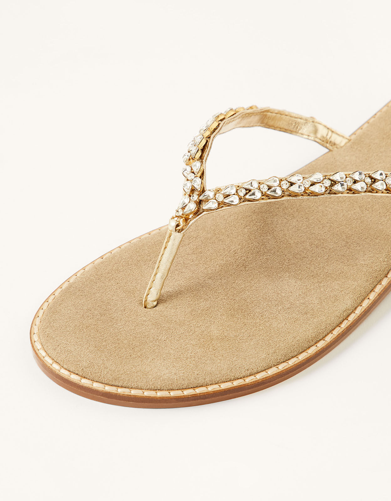 Womens gold flip flops clearance