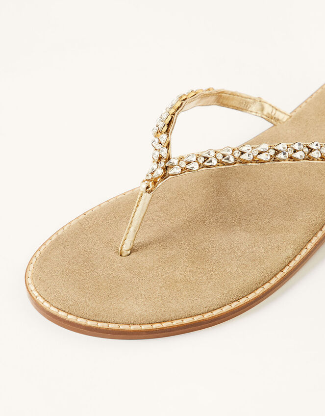gold flip flops cheap