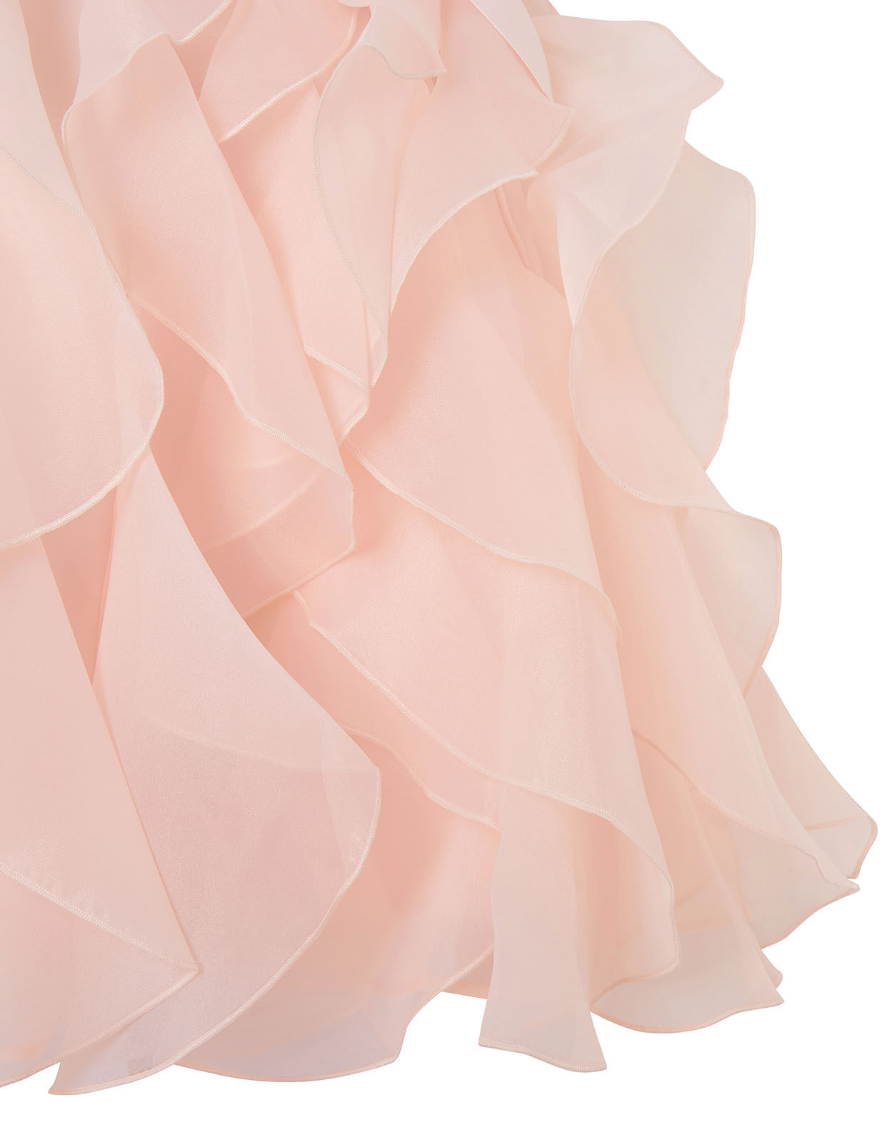 large ruffle dress
