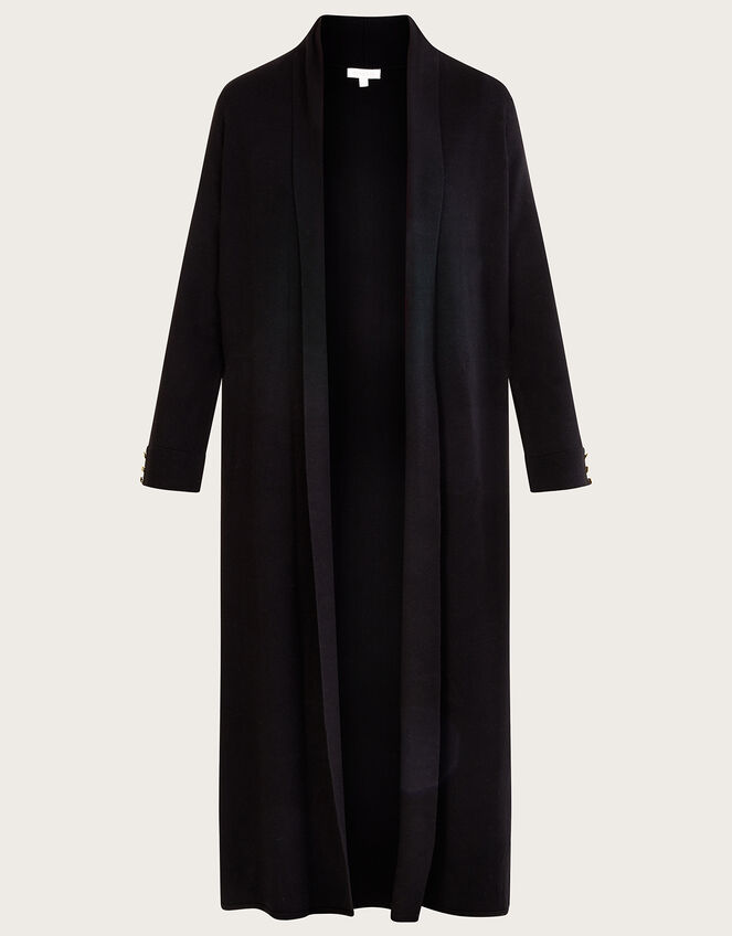 Shawl Coatigan with LENZING™ ECOVERO™ Black | Knitwear | Monsoon UK.