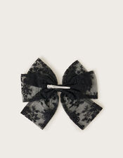 Lace Bow Hair Clip, , large
