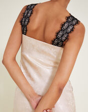 Sandra Slip Dress, Cream (CREAM), large