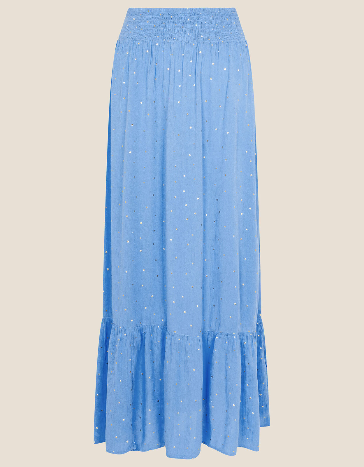 Blue maxi skirt uk sale