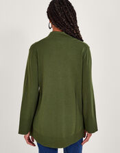 Collar Wool Jumper, Green (GREEN), large