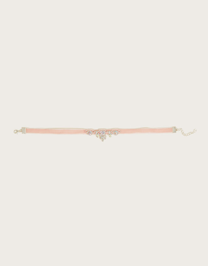 Gem Velvet Choker, , large