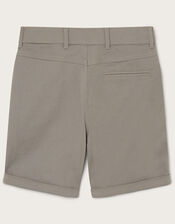 Chino Easy Fastening Shorts, Grey (GREY), large