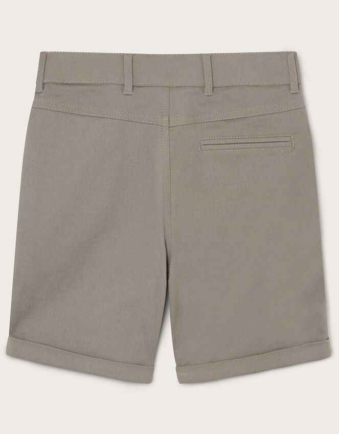 Chino Easy Fastening Shorts, Grey (GREY), large