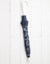 Grass and Air Colour-Revealing Umbrella, Blue (NAVY), large