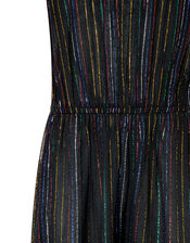 Rayne Sparkle Wide-Leg Jumpsuit, Black (BLACK), large