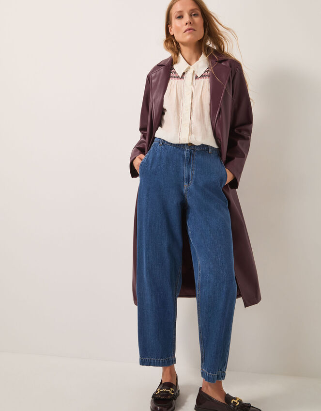 Novi Carrot Leg Jeans Blue