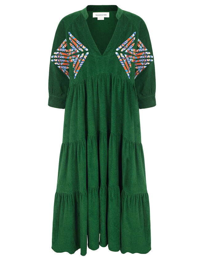 Tallulah and Hope Juliet Maxi Dress, Green (GREEN), large