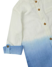 Ovie Ombre Shirt, Blue (BLUE), large