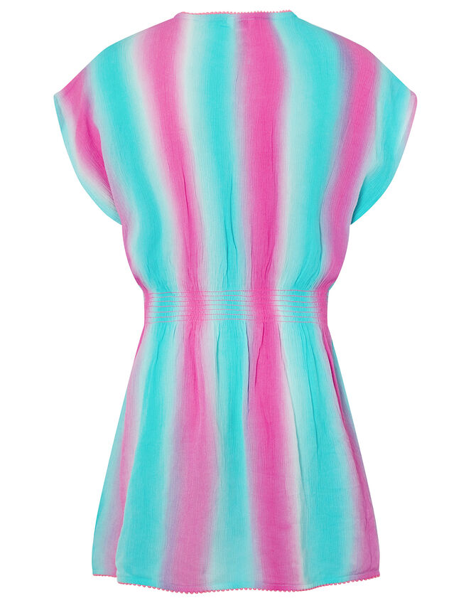 Tie Dye Kaftan Dress in LENZING™ ECOVERO™, Multi (MULTI), large