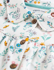 Frugi Elspeth Traditional Pyjama Set, Multi (MULTI), large