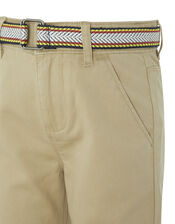 Stone Belted Chino Trouser, Natural (STONE), large