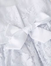 Felicity Floral Embroidered Dress, White (WHITE), large