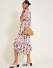 Sisi Floral Print Dress, Pink (BLUSH), large