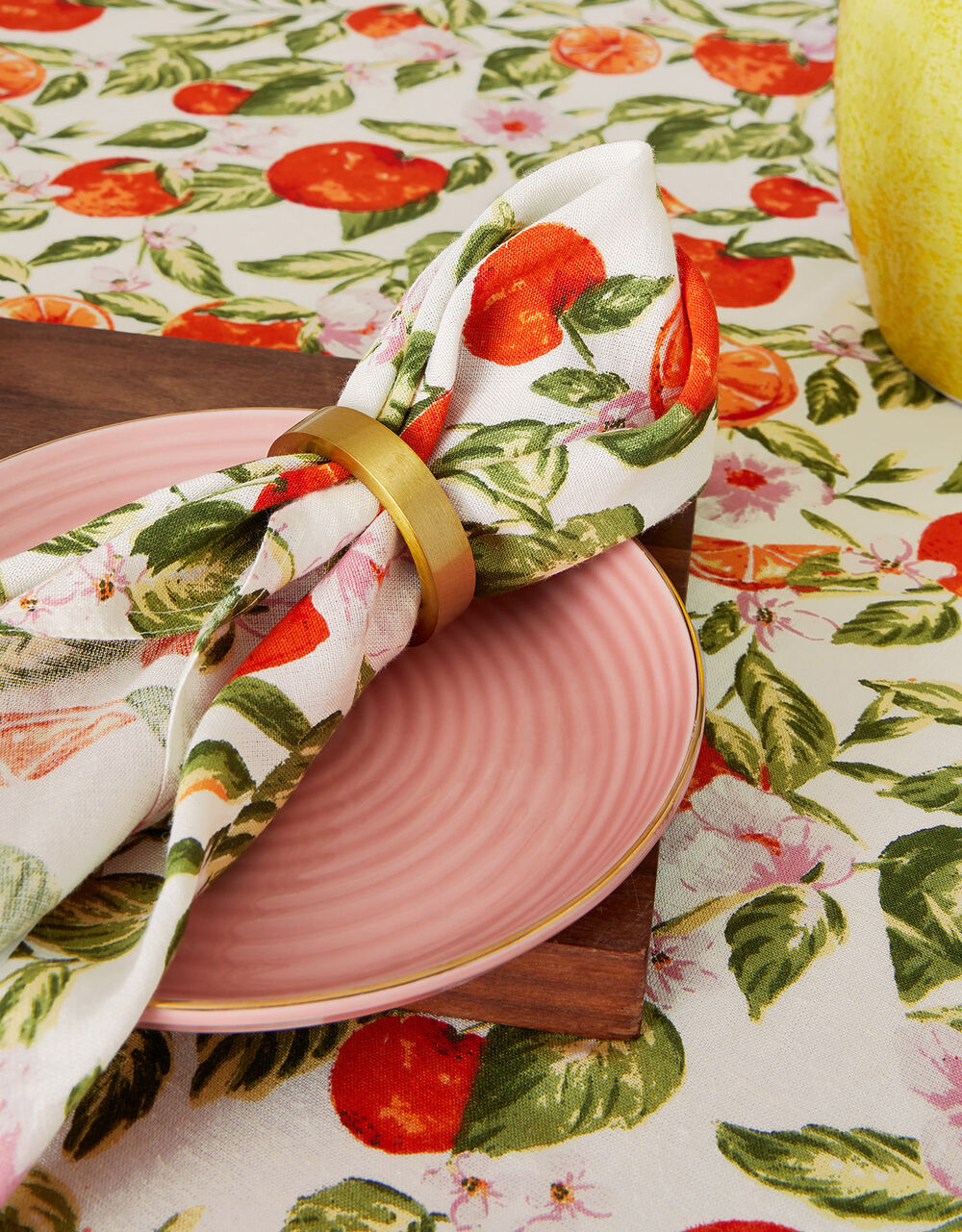 Women Home & Gifting | Fruit Print Napkin Twinset - LC99652