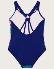Koala Swimsuit with Recycled Polyester, Blue (NAVY), large