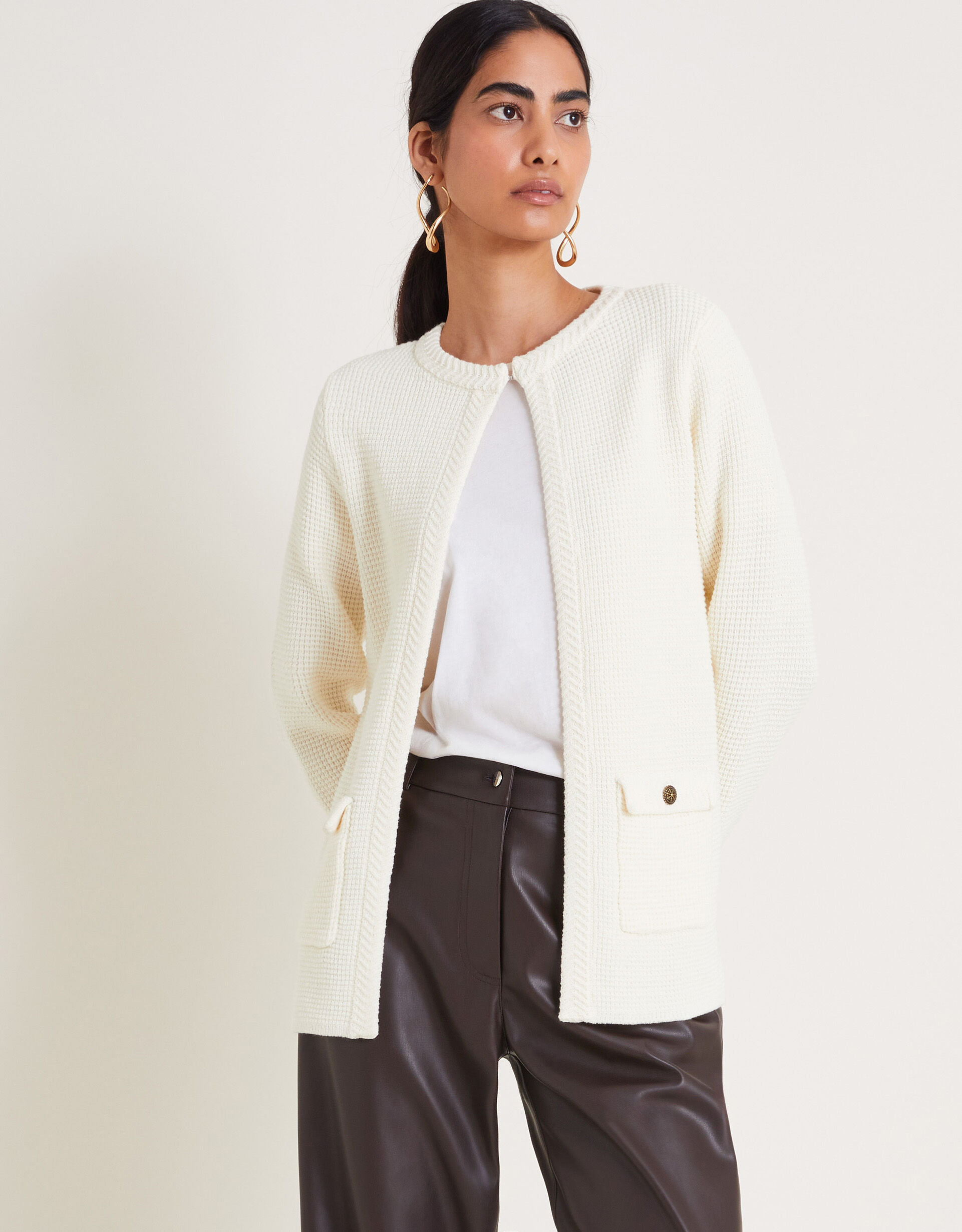 Women's open front cardigan sweaters 2025