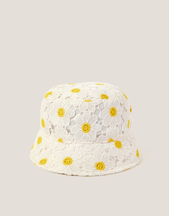 Daisy Lace Bucket Hat, Multi (MULTI), large