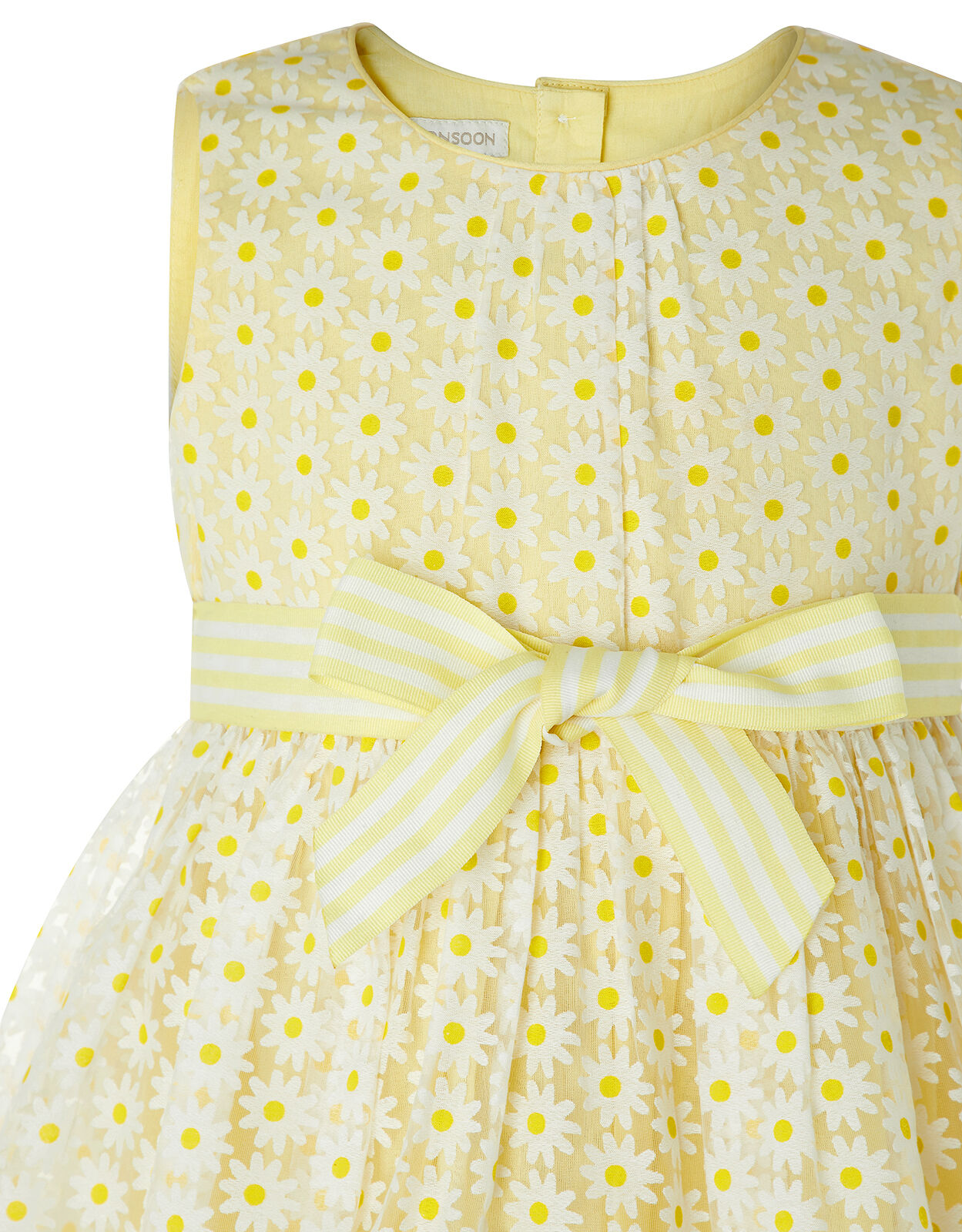 Baby Diana Daisy Dress Yellow Baby Girl Dresses Monsoon UK