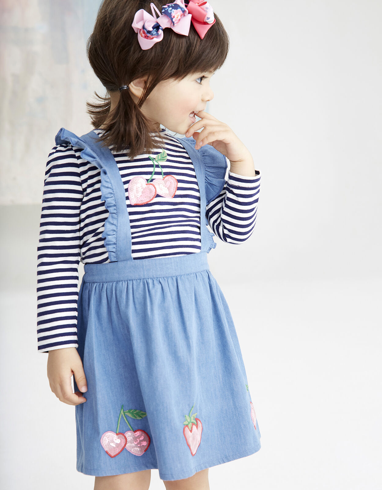 baby girl pinafore dress
