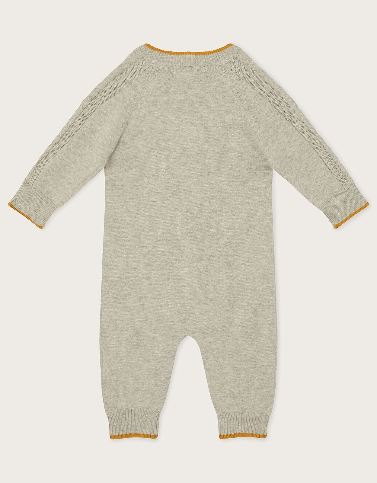 Newborn Fluffy Penguin Sleepsuit Grey