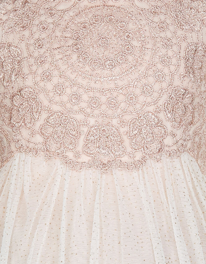 Baby Estella Crochet Bodice Dress, Pink (PINK), large