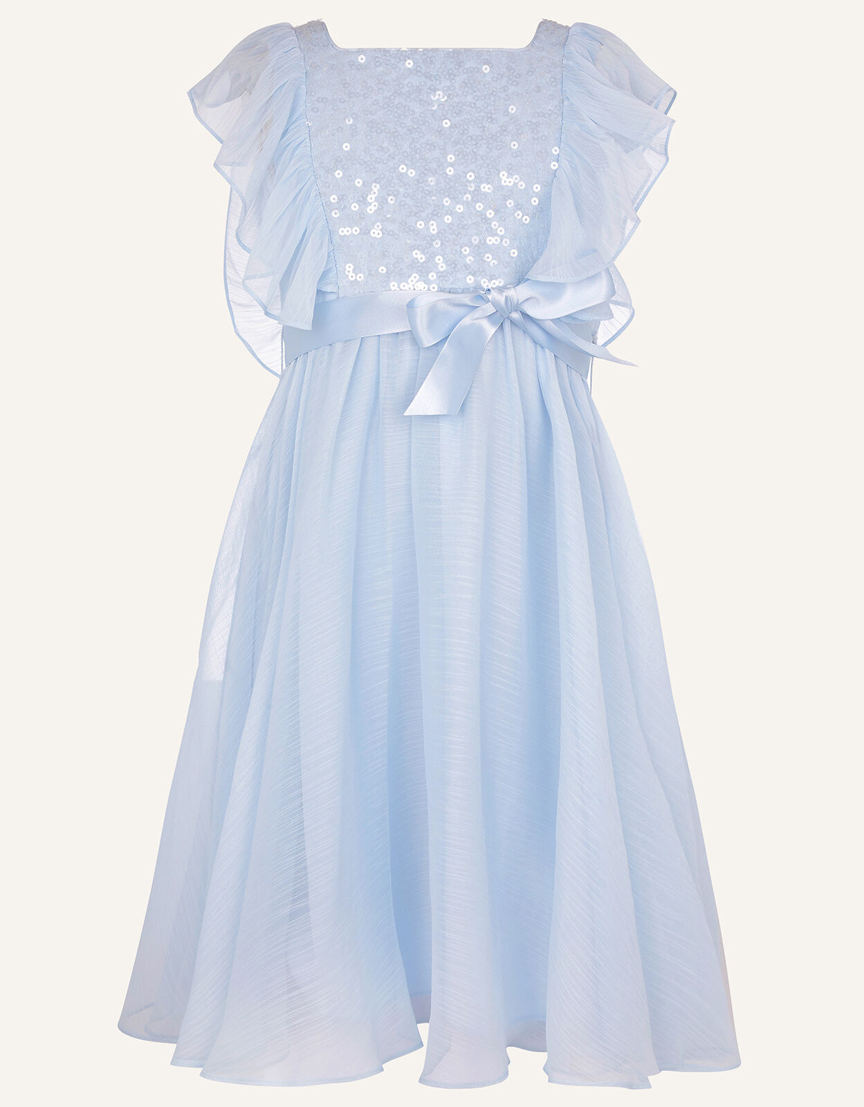 Monsoon blue girls dress deals